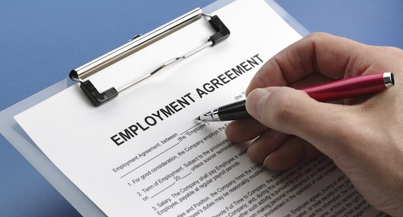 Employment agreement | NRA