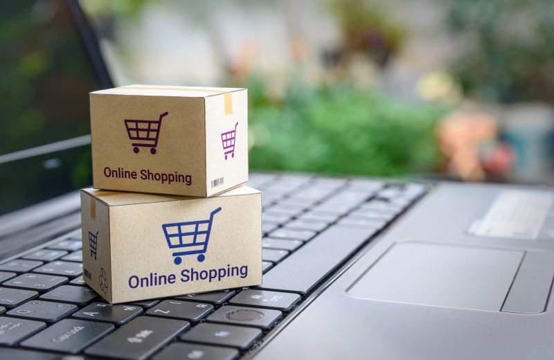 Online Shopping Laptop Boxes