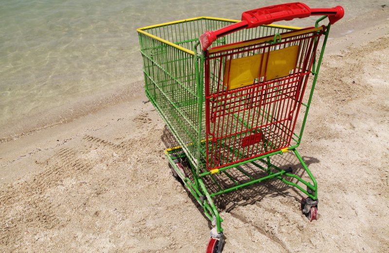 Shopping Cart Beach