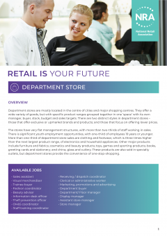 Retail Is Your Future - Department Stores