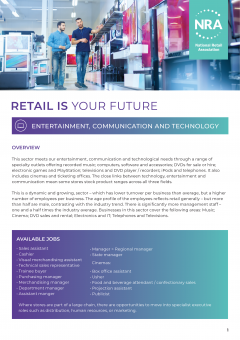 Retail Is Your Future - Entertainment, Communication & Technology