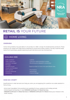Retail Is Your Future - Home Living