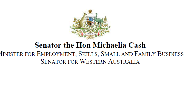 Michaelia Cash Minister for Employment
