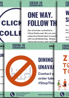 Covid-19 Campaign - Social Media Tiles