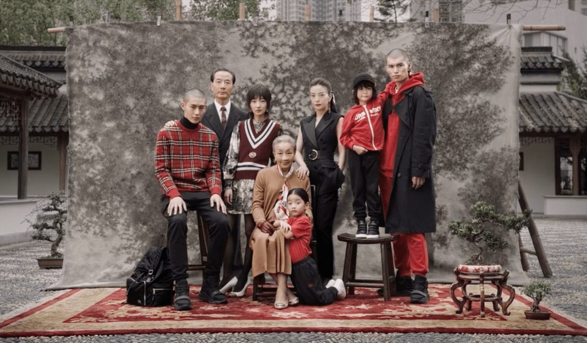 Burberry chinese new year scarf top