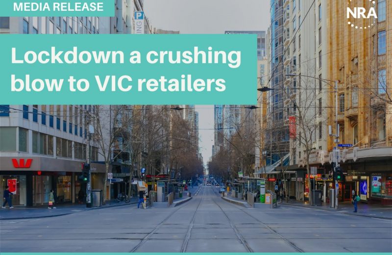 VIC lockdown to be a crushing blow to the state’s retailers. NRA CEO Dominique Lamb said that it’s unfortunate news after Victoria made record Christmas sales and retailers were just getting back up on their feet following the two lockdowns that occurred last year in the state.