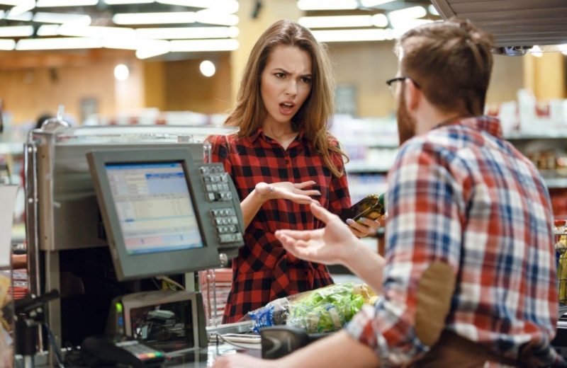 Customer Service Grocery Store Yelling