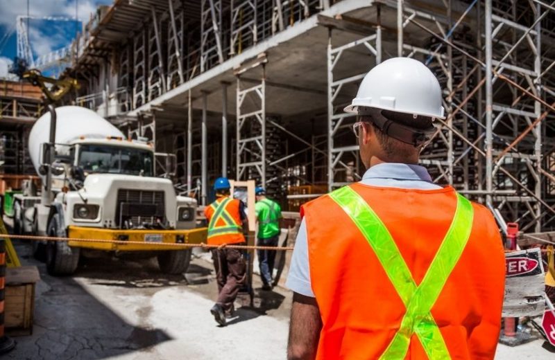 Construction Worker on Site