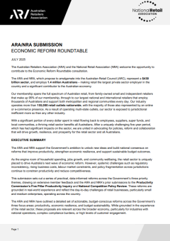 ARA/NRA ECONOMIC REFORM ROUNDTABLE SUBMISSION